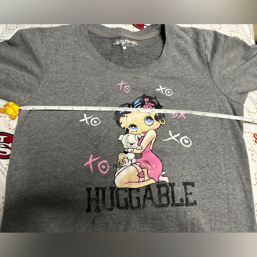 VINTAGE BETTY BOOP SWEATSHIRT DRESS - Picture 13 of 16